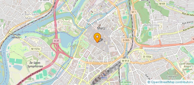 localisation de l'entreprise CTS  WAJSBROT  METZ