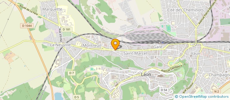 localisation de l'entreprise CTS  ZANDOTTI LOC IMMEUBLE LAO à LAON