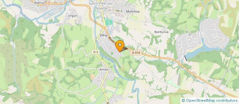 localisation de l'entreprise CTSP  ASCAIN