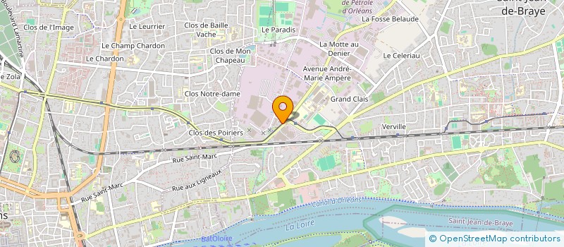 localisation de l'entreprise CTTR à SAINT-JEAN-DE-BRAYE