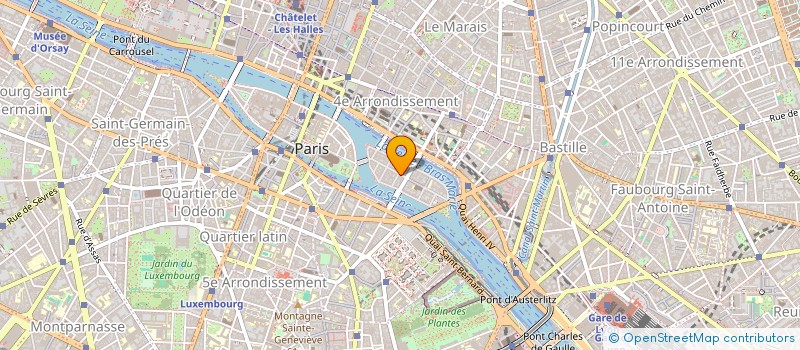 localisation de l'entreprise @CTUEL-MIX-MARKETING-CONSEIL  PARIS