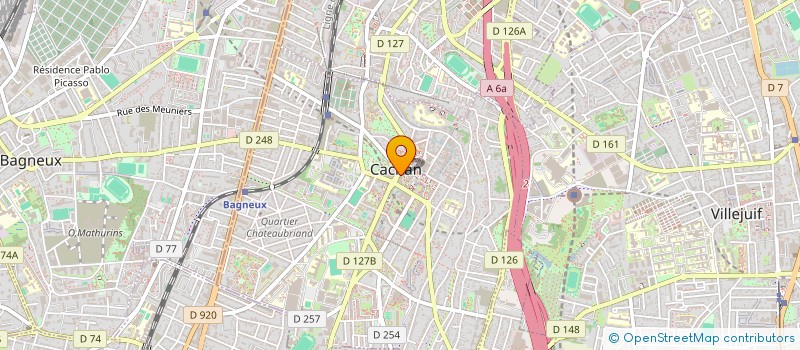 localisation de l'entreprise CTUNING LABS  CACHAN