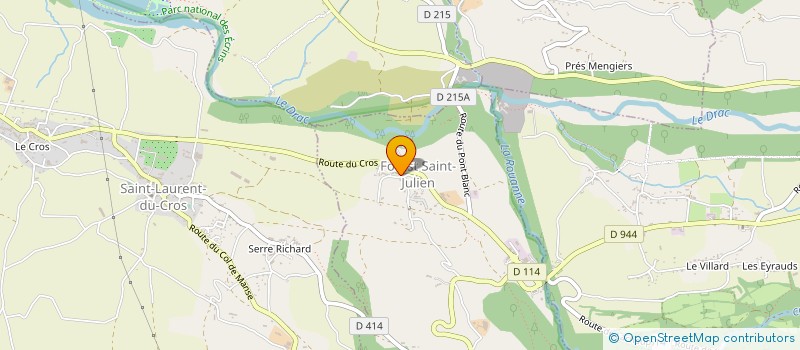 localisation de l'entreprise CTVELECTRONIQUE05  CHABOTTES