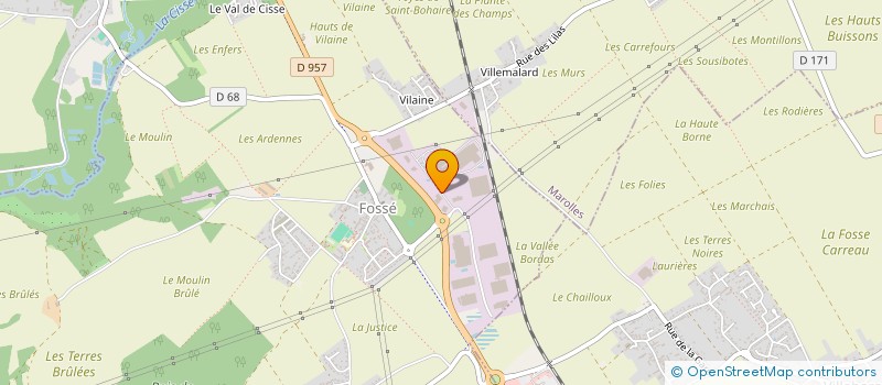 localisation de l'entreprise CTVL ROMORANTINAIS  FOSSE