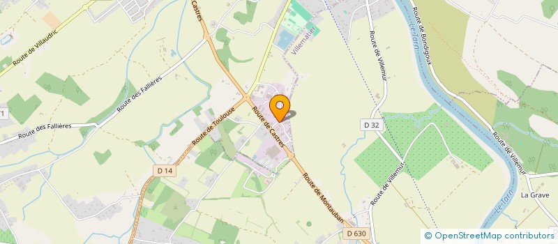 localisation de l'entreprise CTVT  VILLEMUR-SUR-TARN