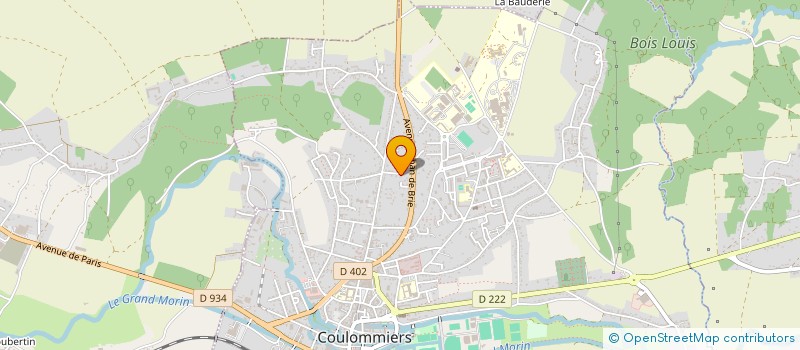 localisation de l'entreprise CTX INVEST à COULOMMIERS