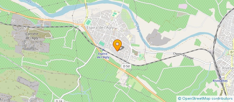 localisation de l'entreprise CTYO  ESPIRA-DE-L'AGLY