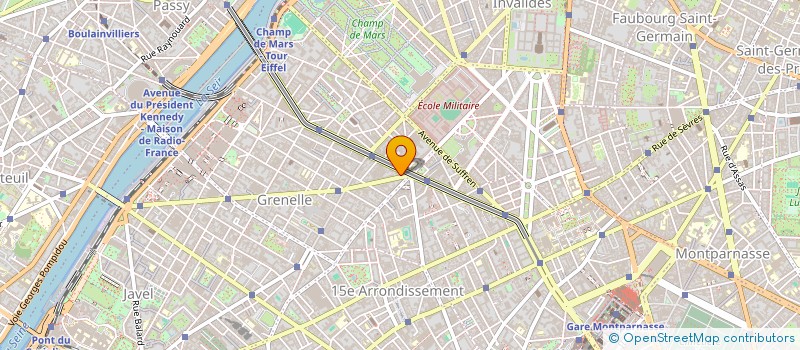 localisation de l'entreprise CUADRA LANG PARIS  PARIS