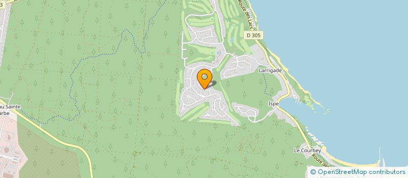 localisation de l'entreprise CUADRAL  BISCARROSSE