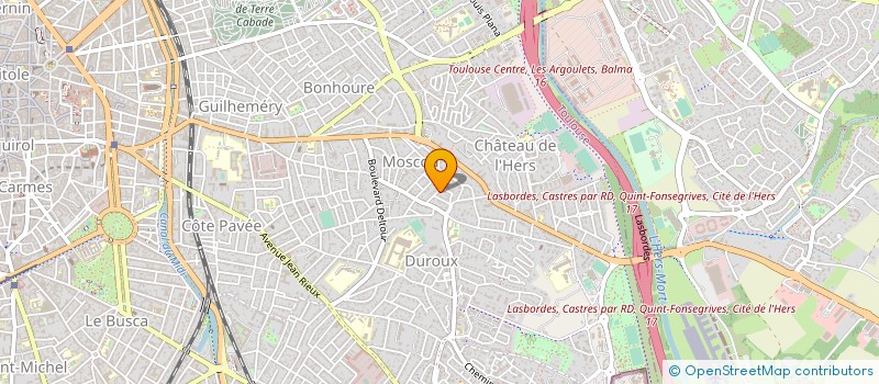 localisation de l'entreprise CUANHAMA à TOULOUSE