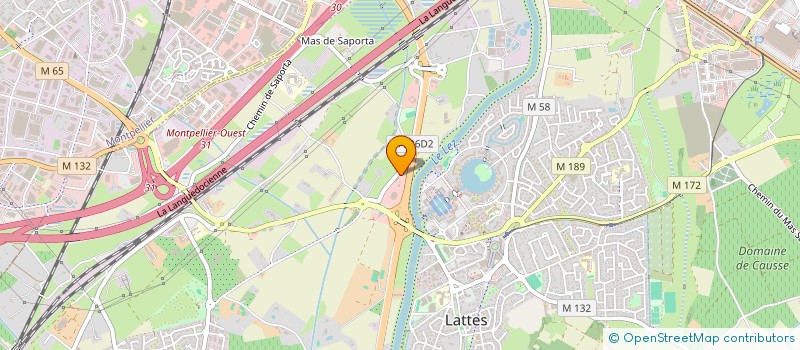 localisation de l'entreprise CUARTAIR à LATTES