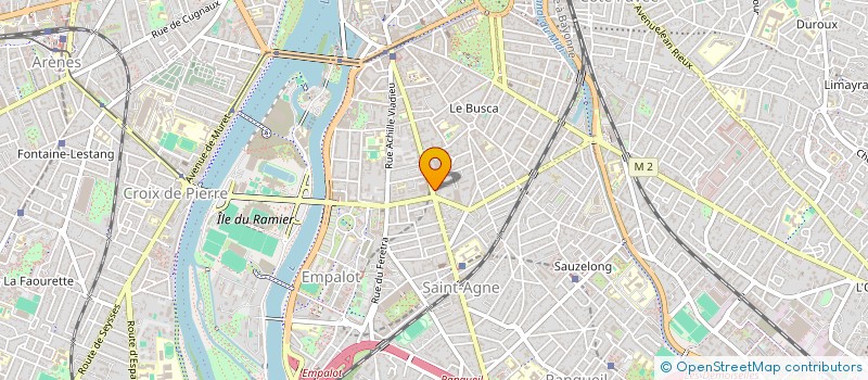 localisation de l'entreprise CUB  TOULOUSE