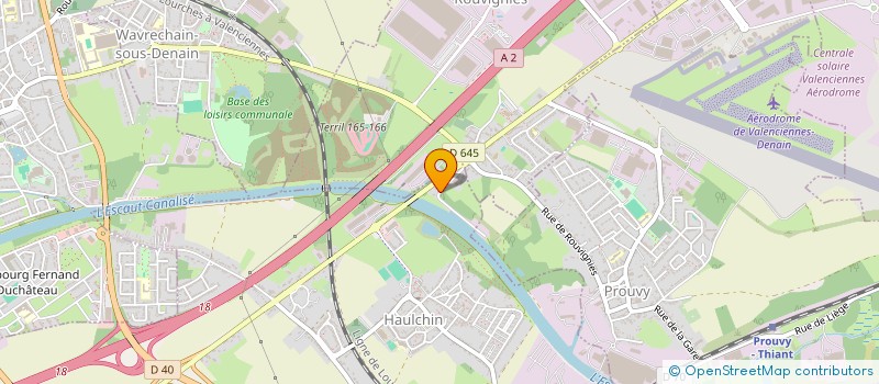 localisation de l'entreprise CUBA AU BOUT DU TUNNEL  HAULCHIN