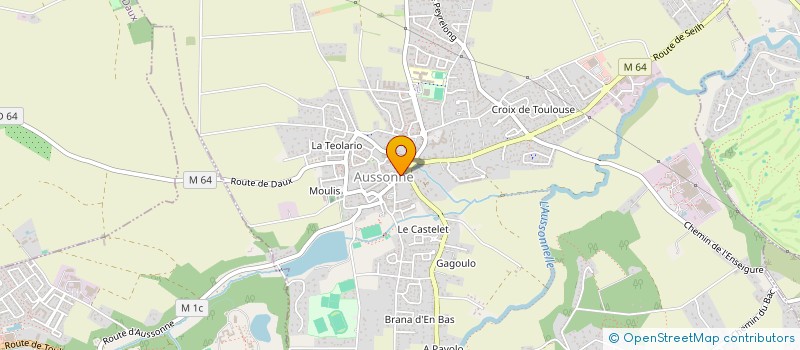 localisation de l'entreprise CUBA EN TI à AUSSONNE
