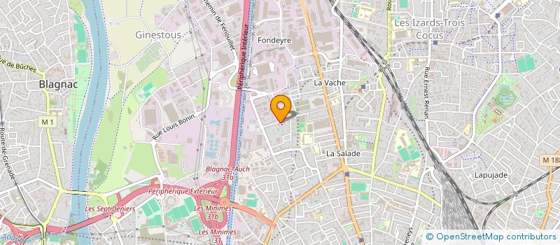 localisation de l'entreprise CUBA LIBRE à TOULOUSE