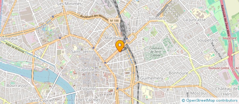 localisation de l'entreprise CUBACCES à TOULOUSE