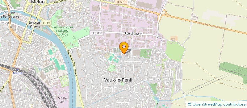 localisation de l'entreprise CUBAHORA à VAUX-LE-PENIL