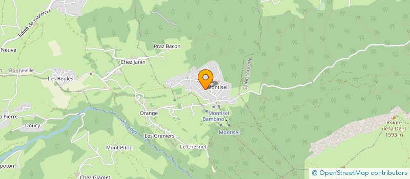 localisation de l'entreprise CUBAIN PROPRE  SAINT-SIXT