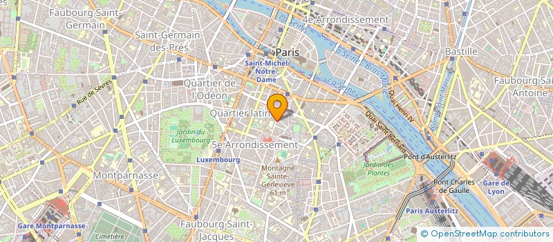 localisation de l'entreprise CUBANITE  PARIS