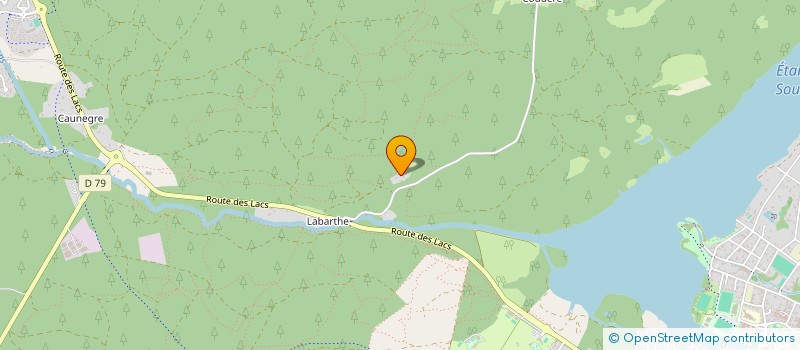 localisation de l'entreprise CUBATAS  SOUSTONS