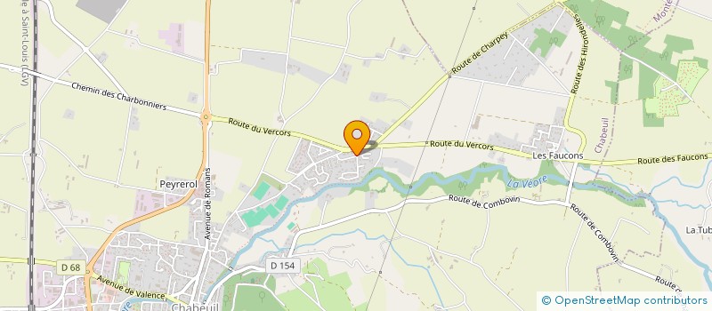 localisation de l'entreprise CUBE à CHABEUIL