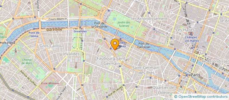 localisation de l'entreprise CUBE  PARIS