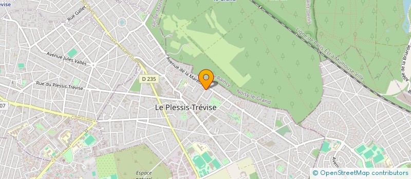 localisation de l'entreprise CUBE & CONCEPT à LE PLESSIS-TREVISE