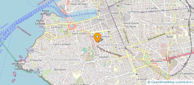 localisation de l'entreprise CUBE DEVELOPPEMENT à MARSEILLE