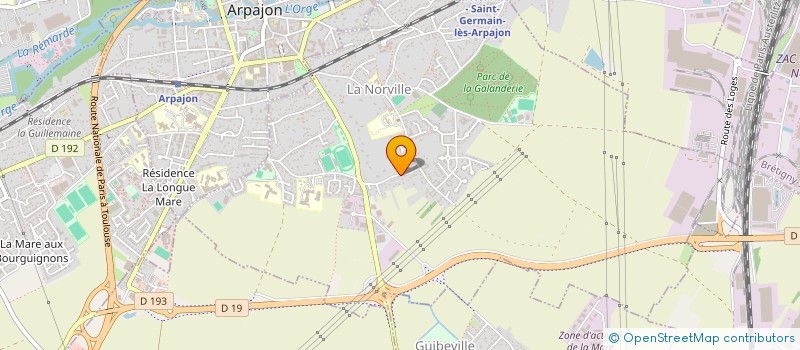 localisation de l'entreprise CUBE FROID à NEUILLY-SUR-MARNE