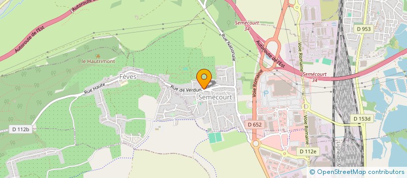 localisation de l'entreprise CUBE INC  SEMECOURT