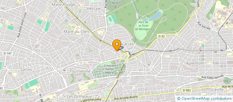 localisation de l'entreprise CUBE SYSTEME à LE HAVRE