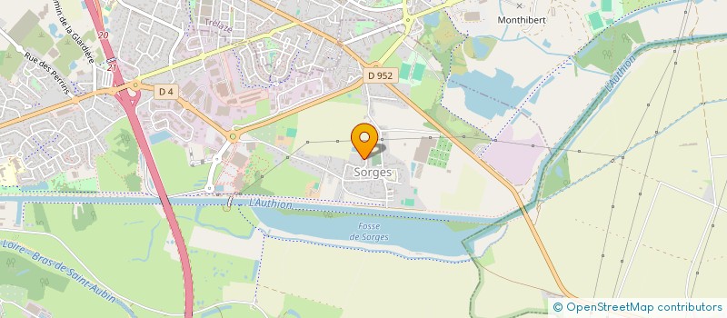 localisation de l'entreprise CUBIC CONSULTING  LES PONTS-DE-CE