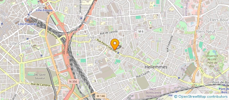 localisation de l'entreprise CUBIC IMMO à LILLE