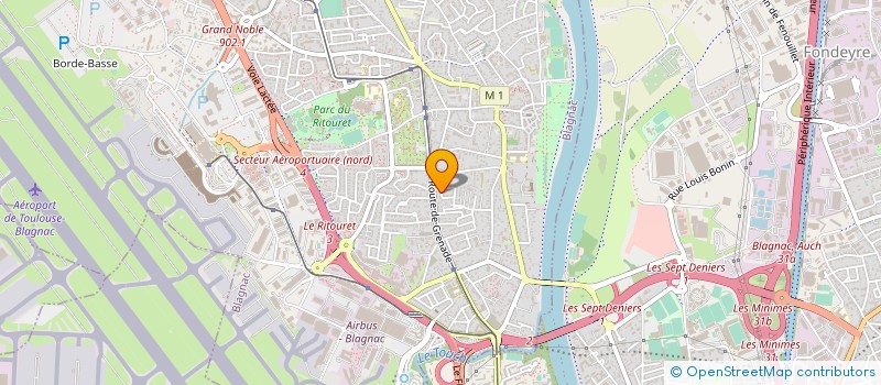 localisation de l'entreprise CUBICULI  CORNEBARRIEU