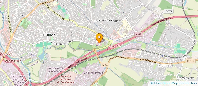 localisation de l'entreprise CUBIS SYSTEMS à L'UNION