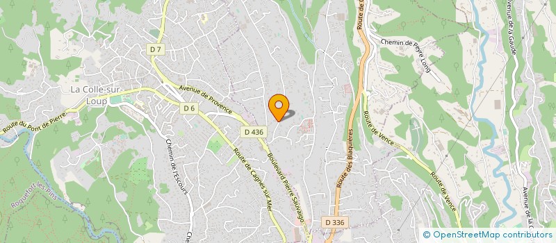 localisation de l'entreprise CUBIXSTER à SAINT-PAUL-DE-VENCE