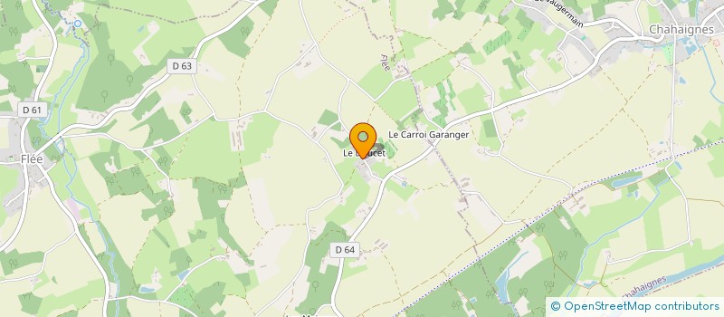 localisation de l'entreprise CUBREX à FLEE