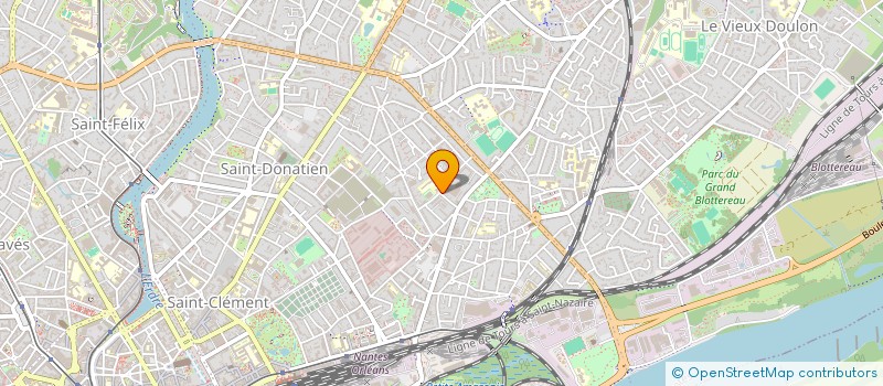 localisation de l'entreprise CUBS  NANTES