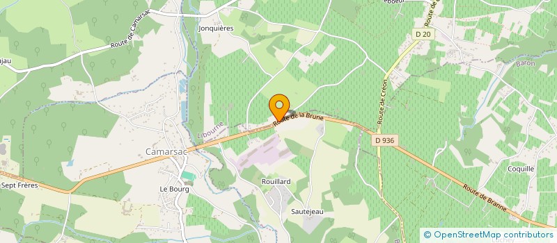 localisation de l'entreprise CUBS  SAINT-GERMAIN-DU-PUCH