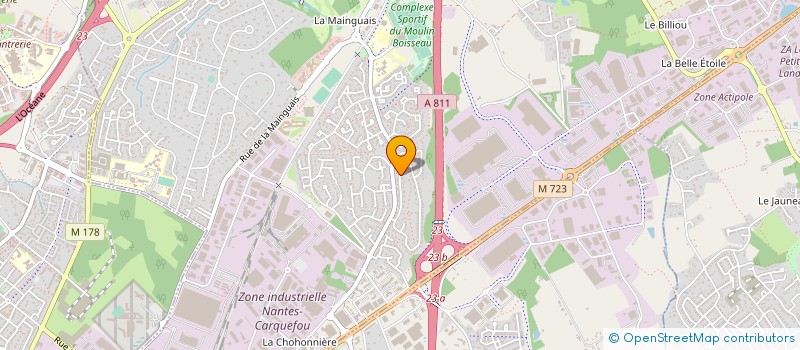 localisation de l'entreprise CUBSCONNECTION à CARQUEFOU