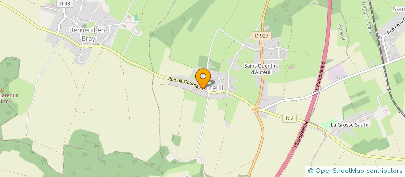 localisation de l'entreprise CUCA  AUTEUIL