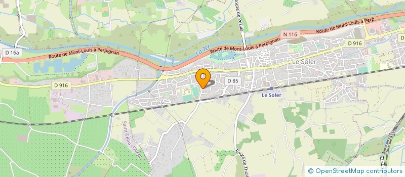 localisation de l'entreprise CUCCIA  LE SOLER