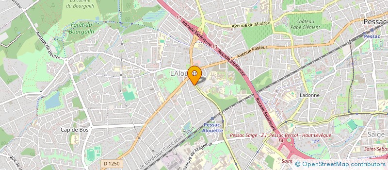 localisation de l'entreprise CUCHET ESPAGNET  PESSAC