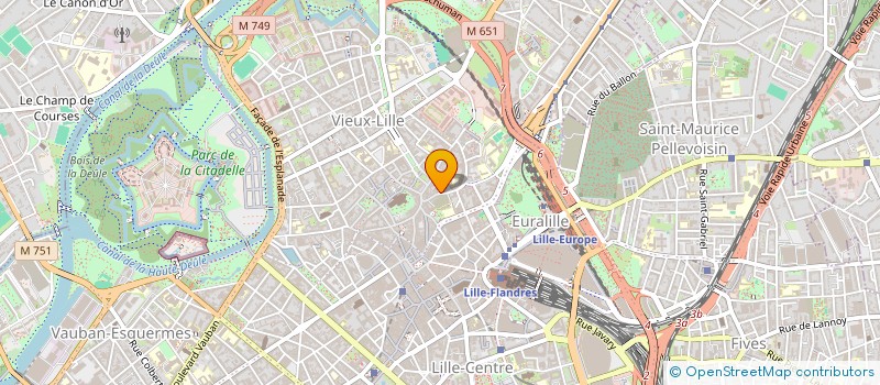 localisation de l'entreprise CUCINA POPOLARE à LILLE