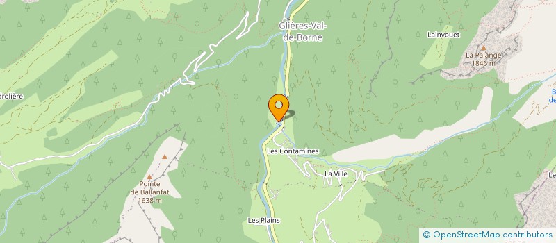 localisation de l'entreprise CUCINA TENERO  GLIERES-VAL-DE-BORNE