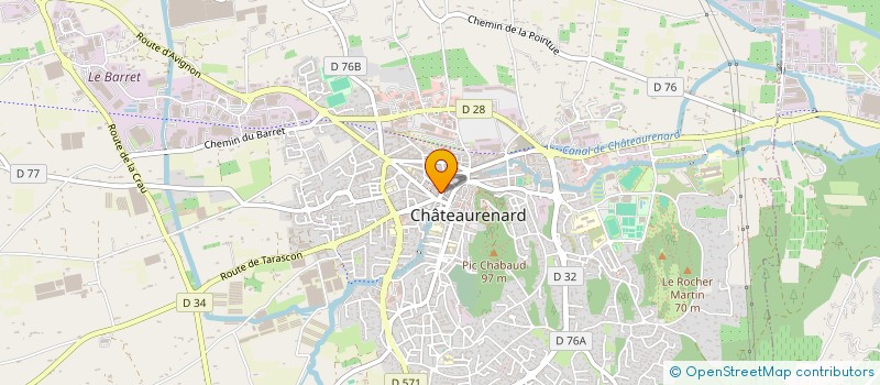 localisation de l'entreprise CUCINAVA  CHATEAURENARD