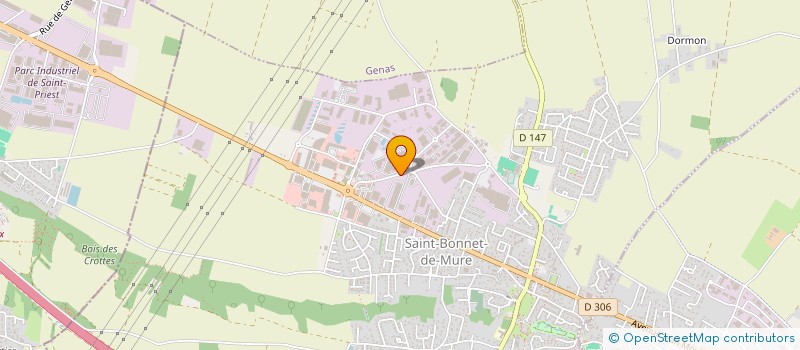 localisation de l'entreprise CUCINE DESIGN  SAINT-BONNET-DE-MURE