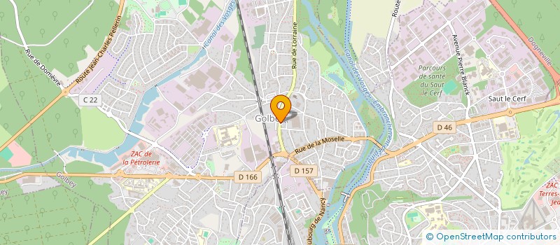 localisation de l'entreprise CUCINIMA  EPINAL