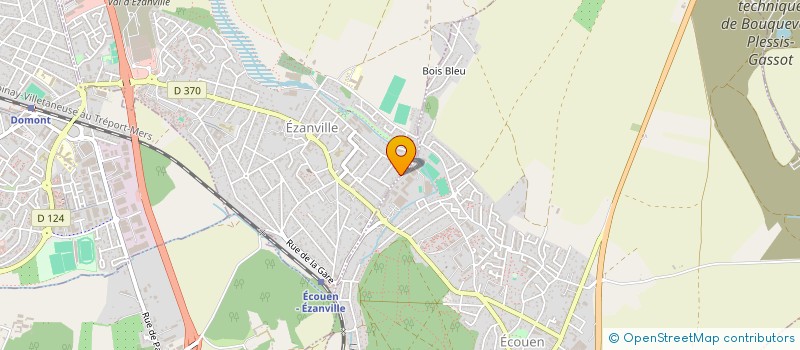 localisation de l'entreprise CUCOS-BAT à EZANVILLE
