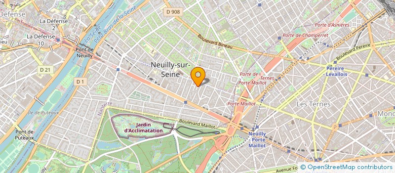 localisation de l'entreprise CUCR à NEUILLY-SUR-SEINE